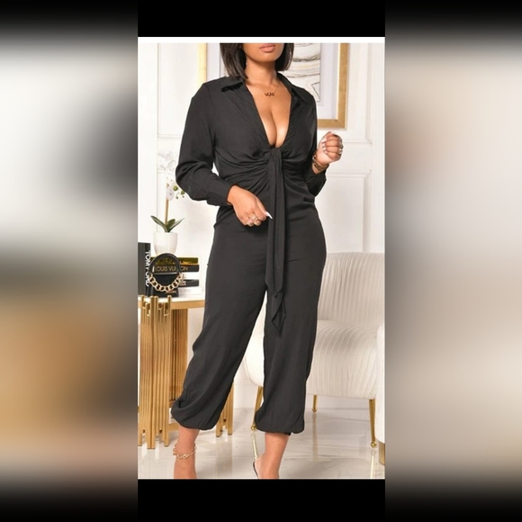 Black Jumpsuit - Picture 1 of 2